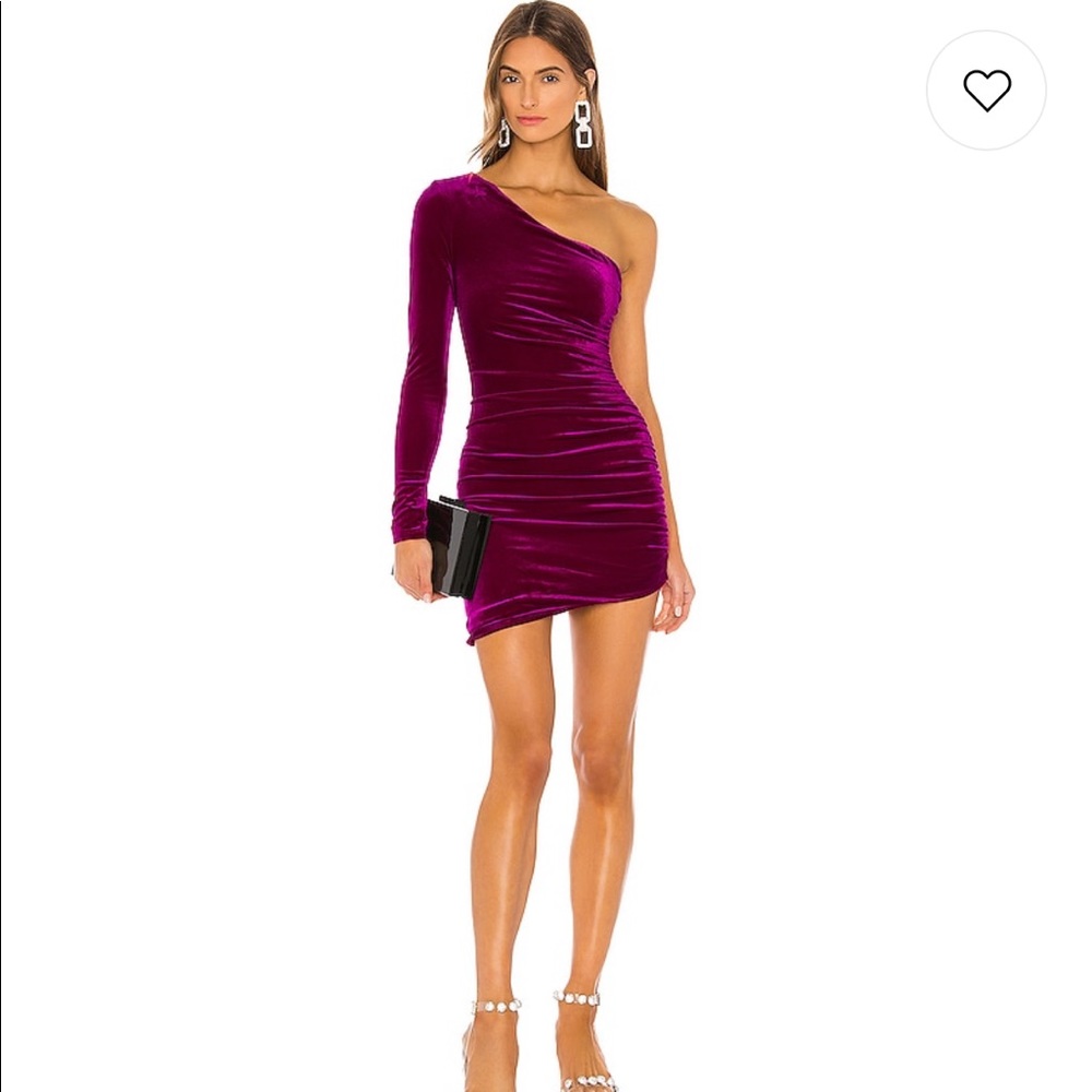 NBD Ginnie Dress in magenta